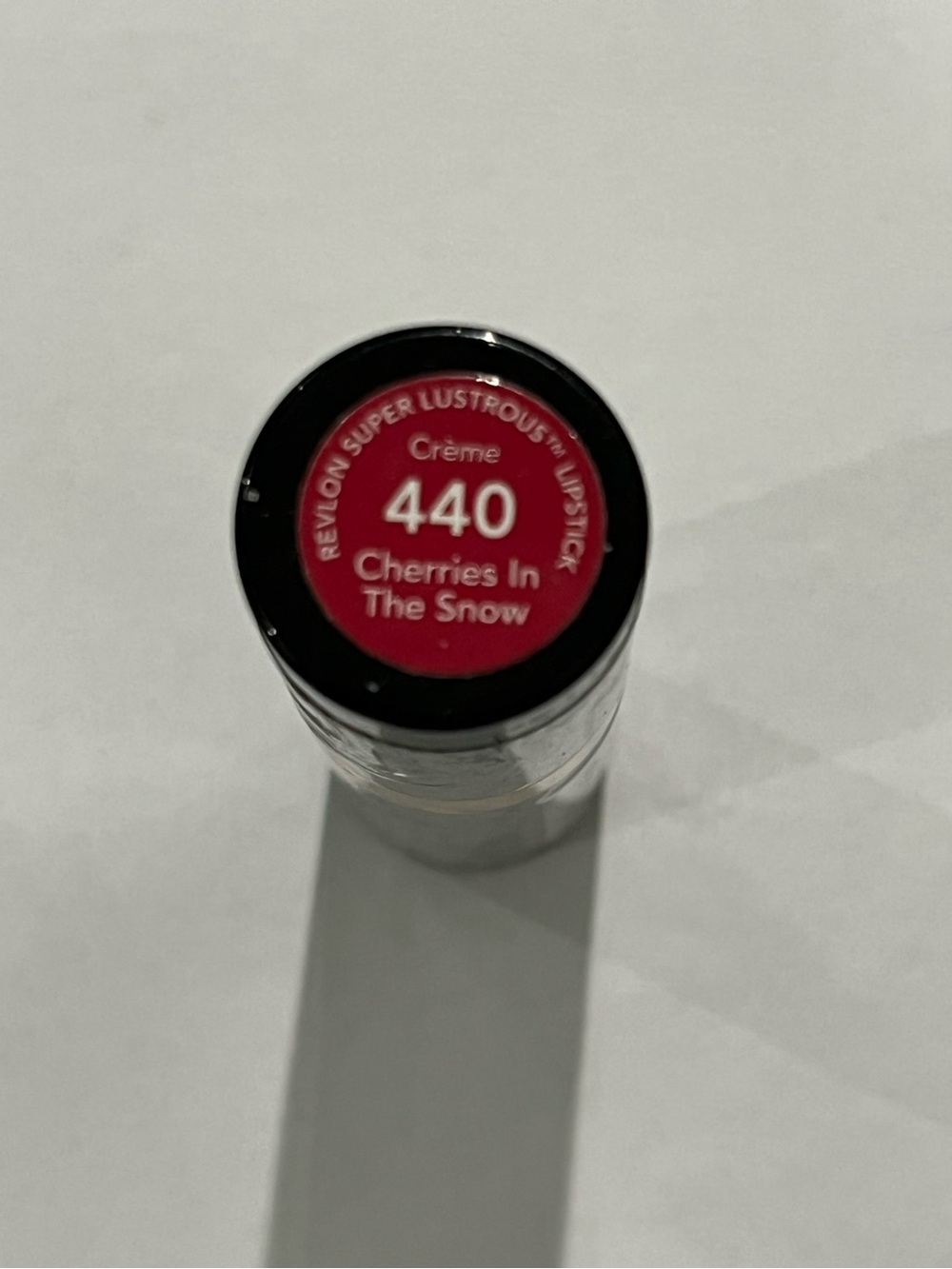 Revlon lipstick cherry in the snow 440